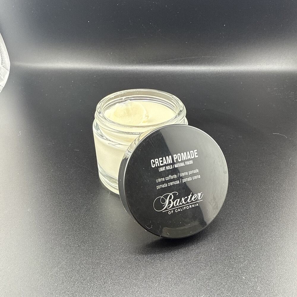 Baxter of California Cream Pomade for Men | Natural Finish 2oz MISSING A BIT